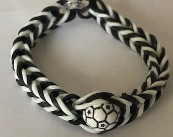 Set of Soccer Party Favor Bracelets