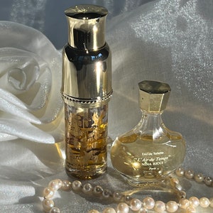 L’Air du Temps by Nina Ricci 7 ml reines Parfum 5 ml Eau De Toilette Vintage