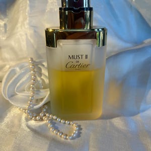 Must ll by Cartier for women 100 ml Eau De Toilette Vintage