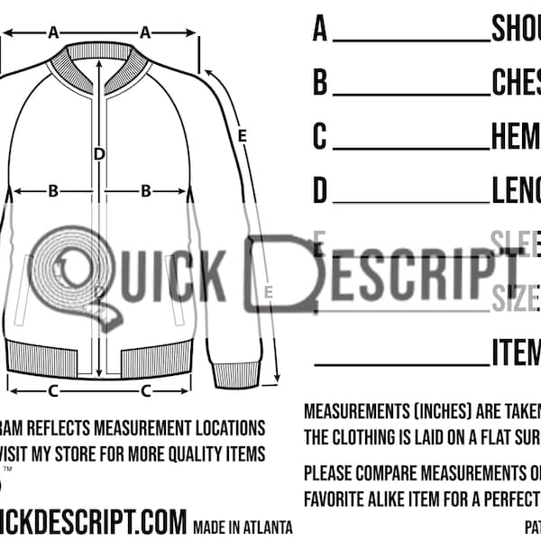Measurements - Etsy