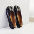 Women's Vintage Tabi Shoes, Vintage Tabi Mary Jane Shoes, French Foldable Women's Shoes, Split Toe Ballet Flats product logo
