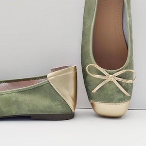 French ballet flats, bow-knot ballet flats, thick-heeled pig nose shoes, split-toe shoes, Mary Jane shoes