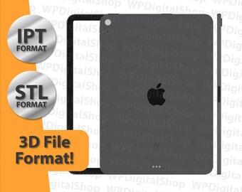 Apple iPad Air 4 and 5 3D asset Multi Format | CAD file format | High Quality 3D Asset | Print Ready | STL STEP