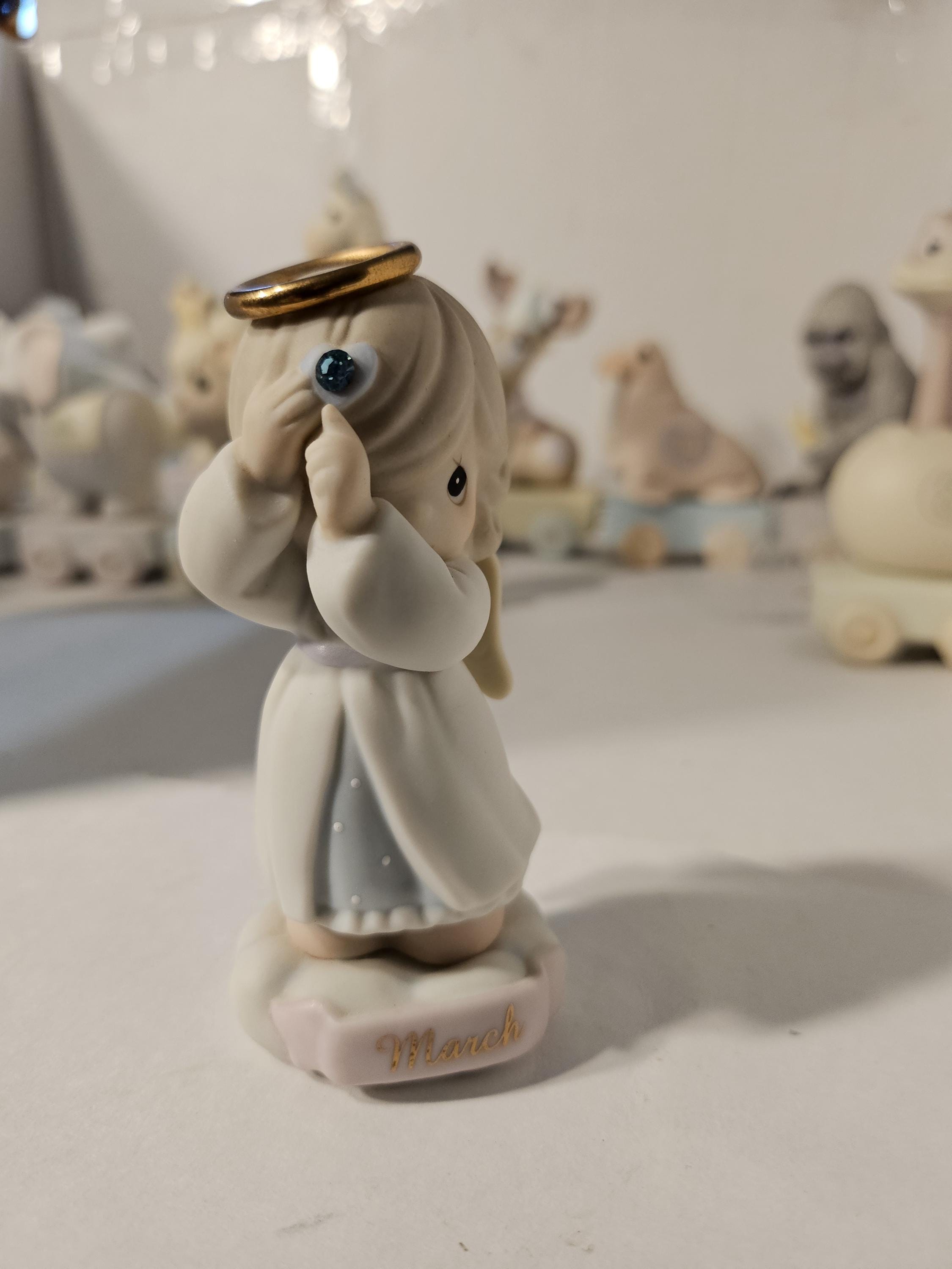Vintage Angel Month Figurines - Etsy