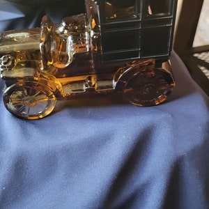 Antique 1970s avon decanter bottle REO Depot Wagan #1336 #1337