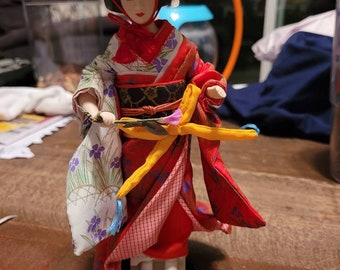 1990 international porcelain doll collection masaco from japan #1378 #1392