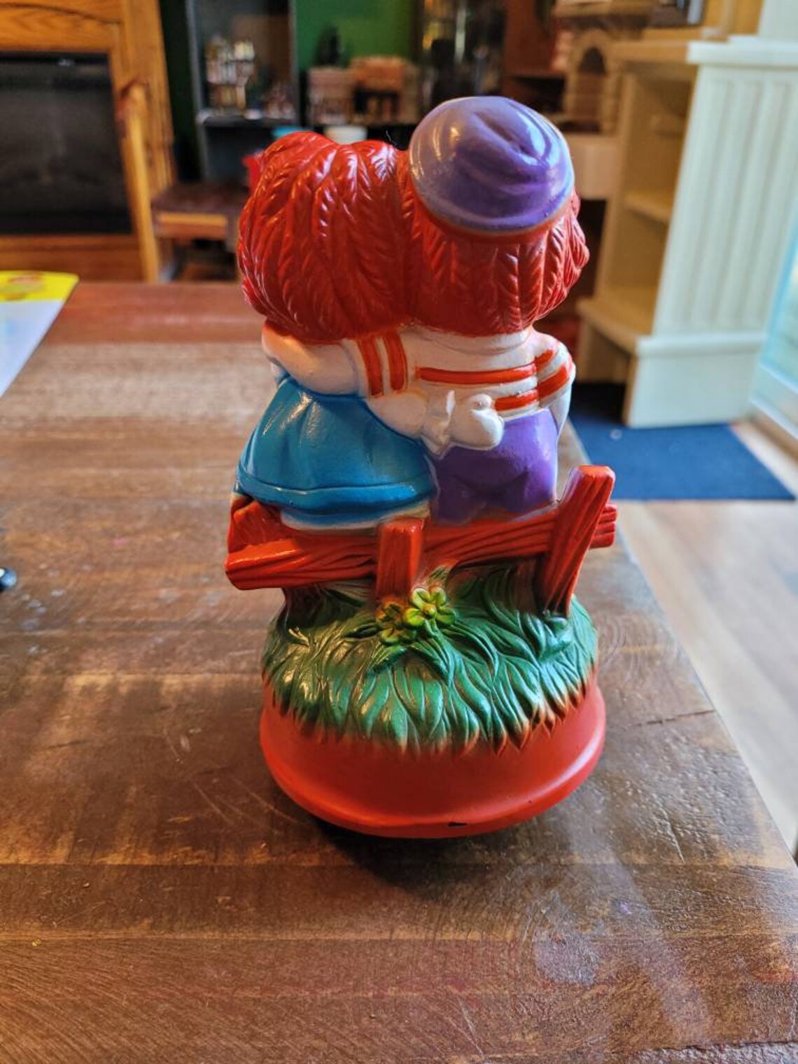 Vintage Raggedy Ann and Andy Music Box Etsy