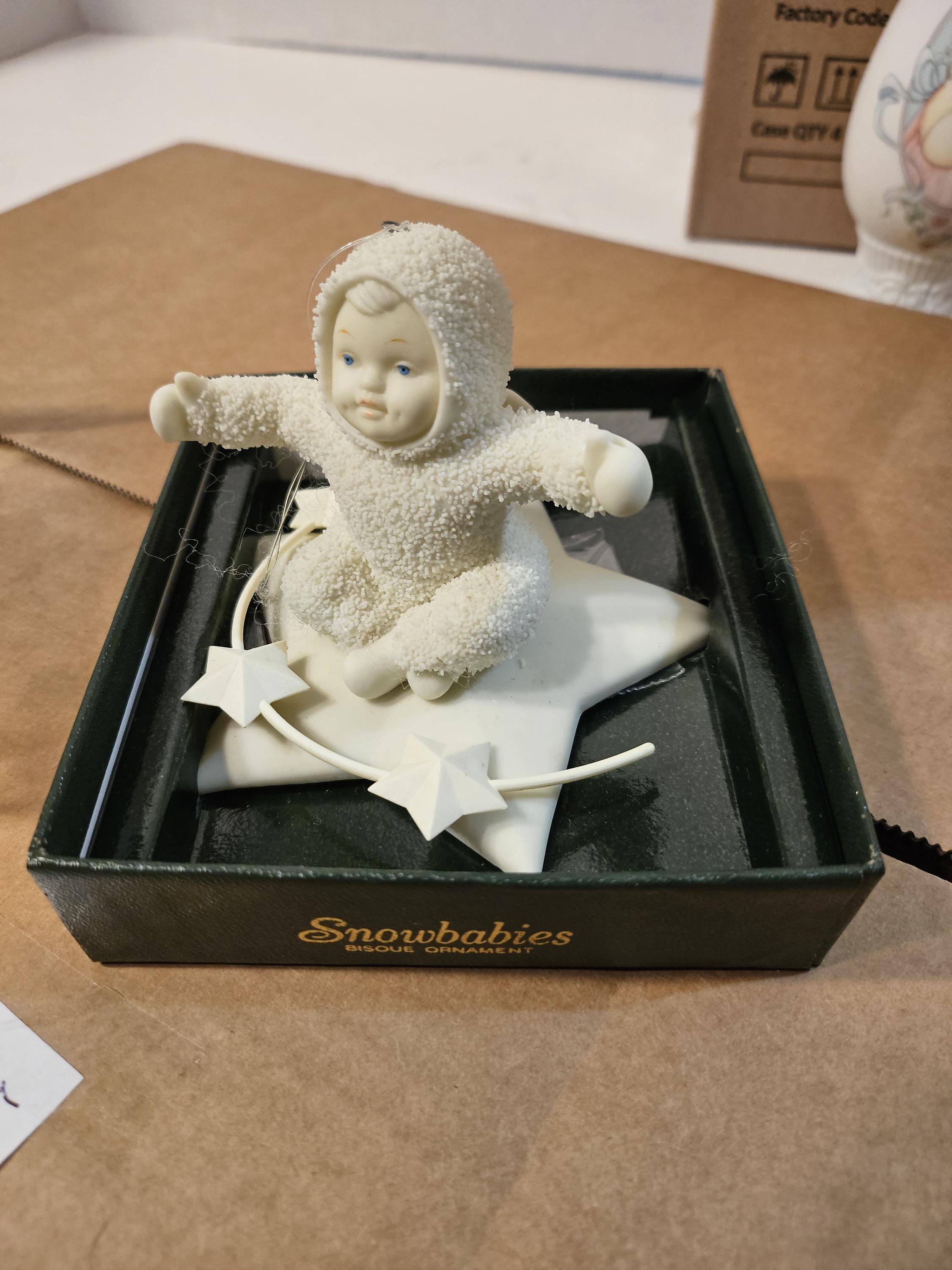 Vintage Snowbabies Department 56 Juggling the Stars in the Sky