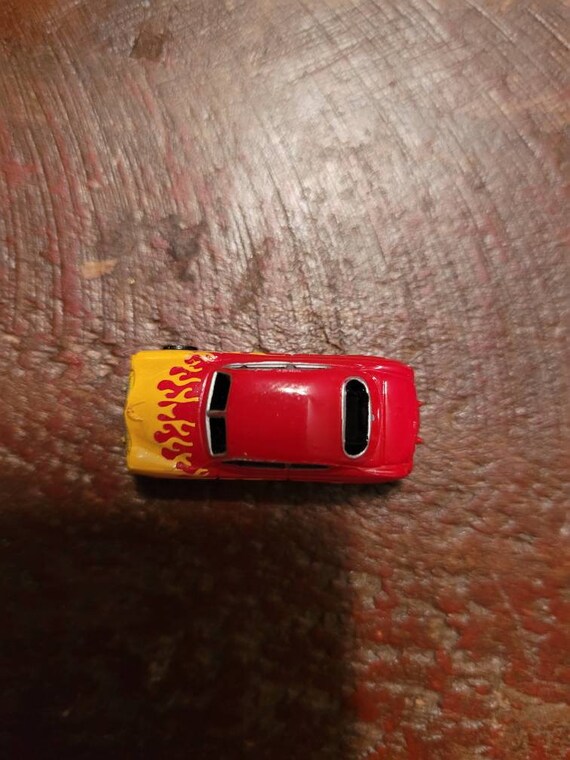 1990 S Mini Hot Rod Red With Yellow Flames #990box8 - Etsy