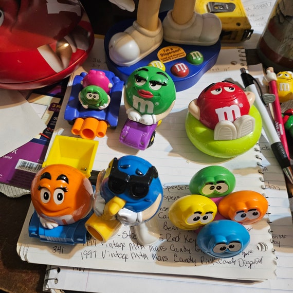 6 M&m Candy Mcdonald's Toys #333 - Etsy