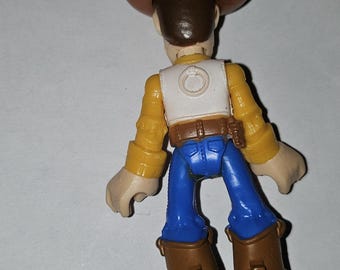 Sheriff Woody Bendable Figure Toy Story Disney Pixar Cowboy #2032