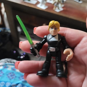 2011 star wars galactic heroes action figures Luke skywalker#214#228
