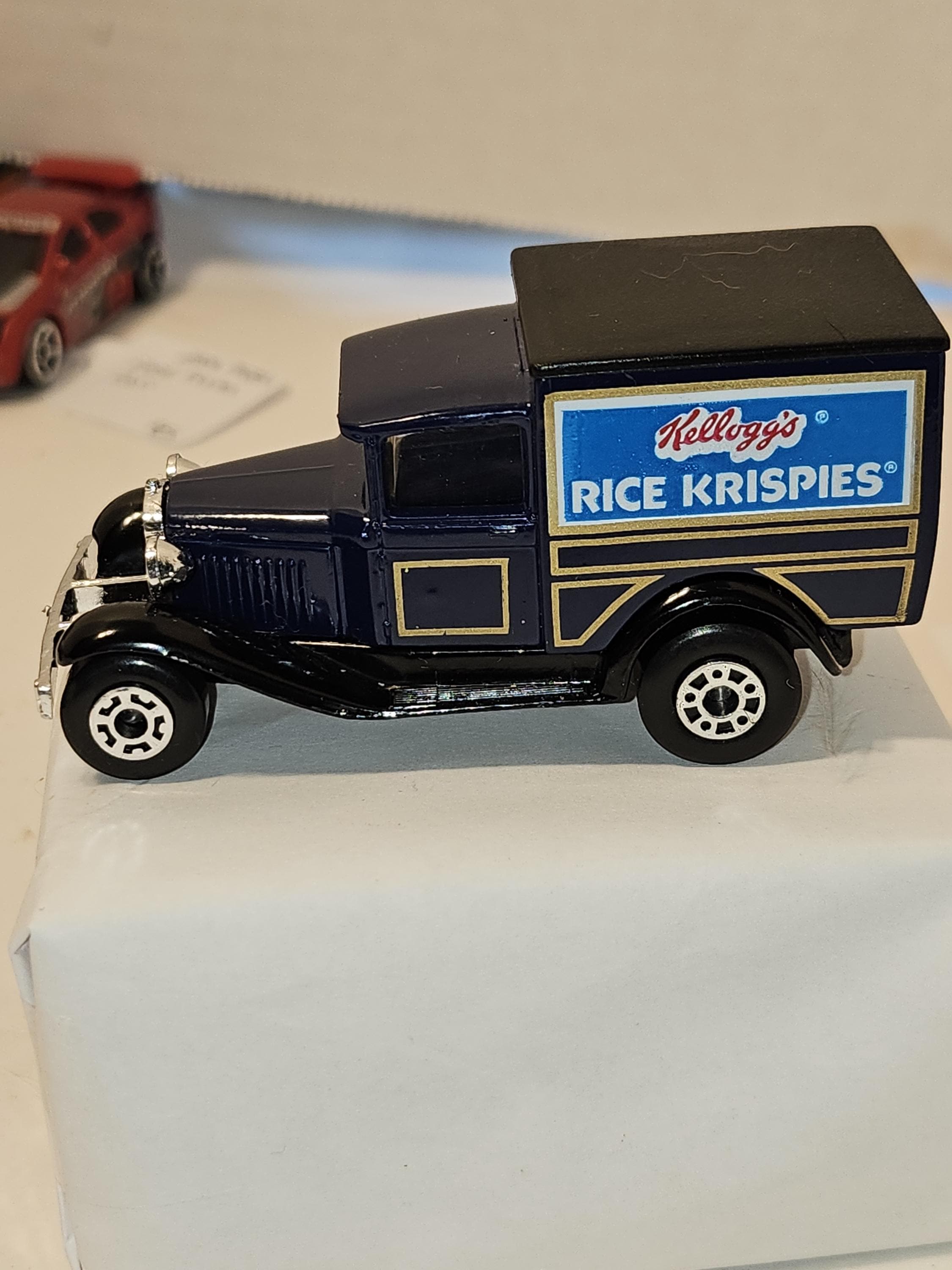 Antique 1979 Matchbox Mb38 Ford Model Kellogg Rice Crispness Truck