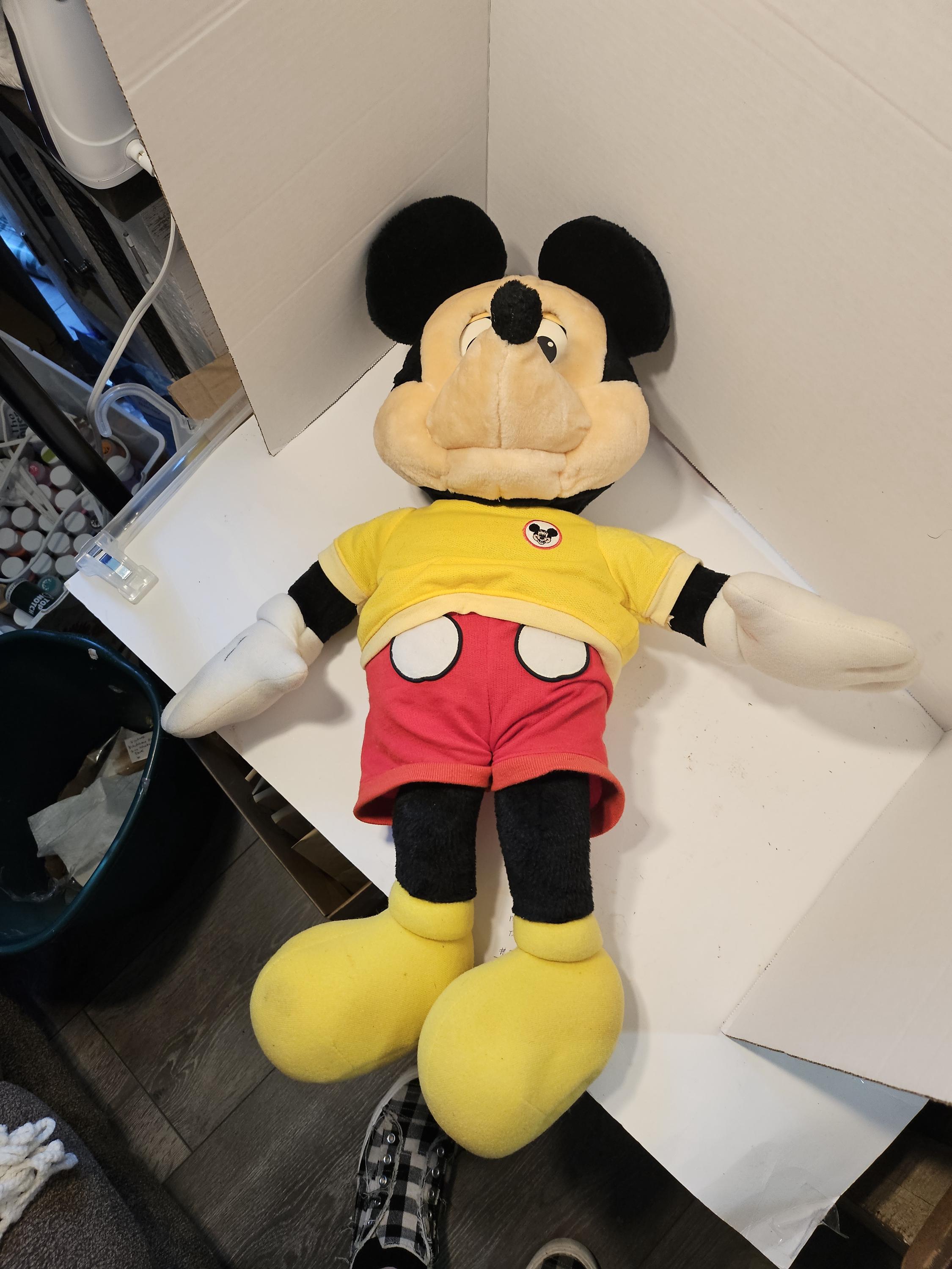 アンティーク 1970年代 ミッキーマウス 26フィート トーキングドール