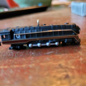 1999 locomotive and tender 746 Norfolk and western miniature hallmark keepsake ornament #416