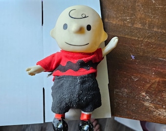 Antique 1966 Posable Pocket Doll Charlie Brown #2063 - Etsy
