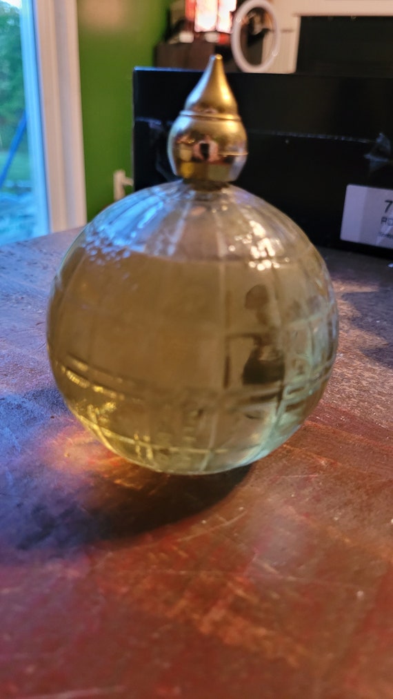 Antique avon globe bottle #1849