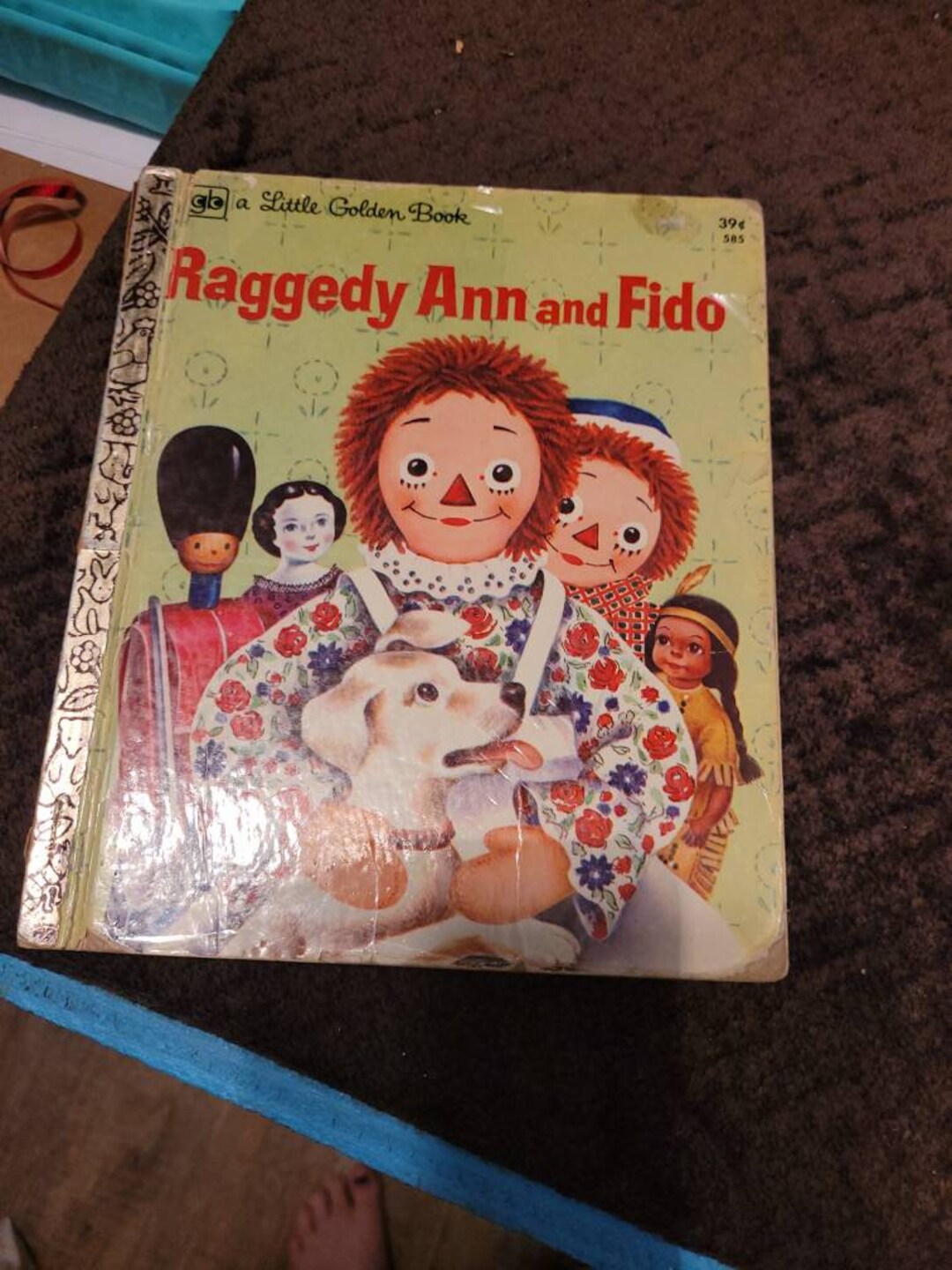 Vintage 1973 Raggedy Ann and Andy Book Raggedy Ann and Fido - Etsy