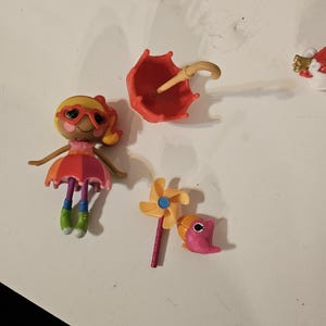 mini lalaloopsy doll April sunsplash and accessories #2259