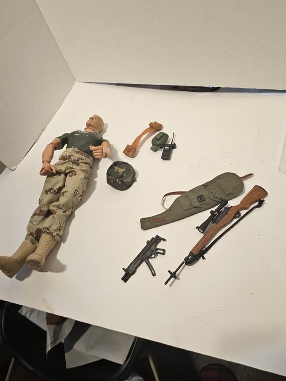 Vintage 1996 GI Joe Pawtucket Army Man With Accessories #2585 - Etsy