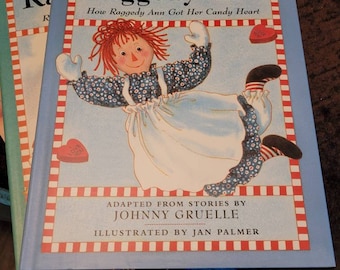 1998 Raggedy Ann and Andy How Ann Got Her Candy Heart Book #1172