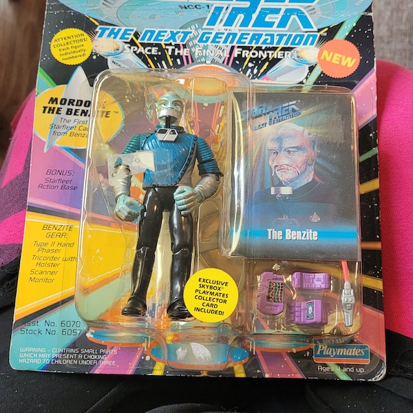 Vintage 1993 star trek Murdock the benzene the next generation #20