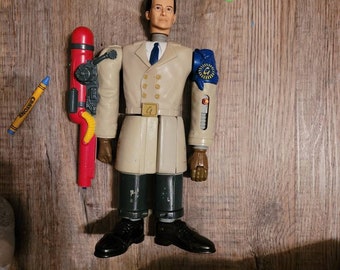 Inspector Gadget with Extendable Arm Plastic  Figurine Inspector Gadget IGF003 