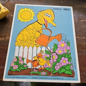 アンティーク 1979 マペット ビッグバード パズル #2652