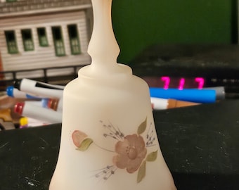Antique Fenton bell hand painted and signed #119