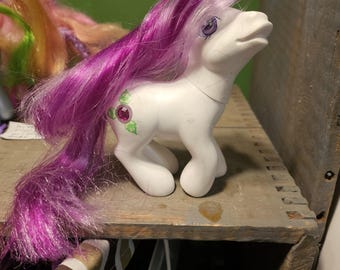 my little pony 2nd edition 2004 jewel pony wonderment #909