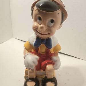 antique Pinocchio piggy 11&#39; bank rare #2905