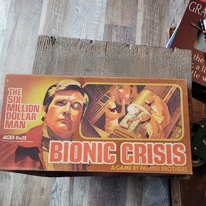 Antique 1976 the six dollar man bionic crisis#265