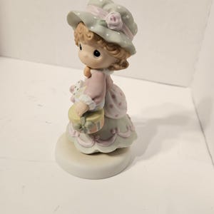 vintage 2000 precious moments sure could use less hustle and bustle figurine #1576