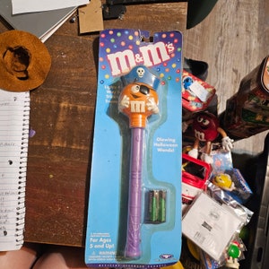 M&m's Yellow Night Light - Vintage Kids Lamp - Collector