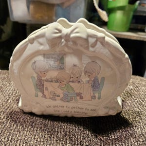 Porta servilletas de bendición del Señor, Momentos preciosos, vintage, 1994, n.° 2590