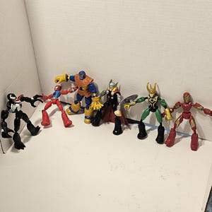6 action heros Spiderman series 6 inch #2876