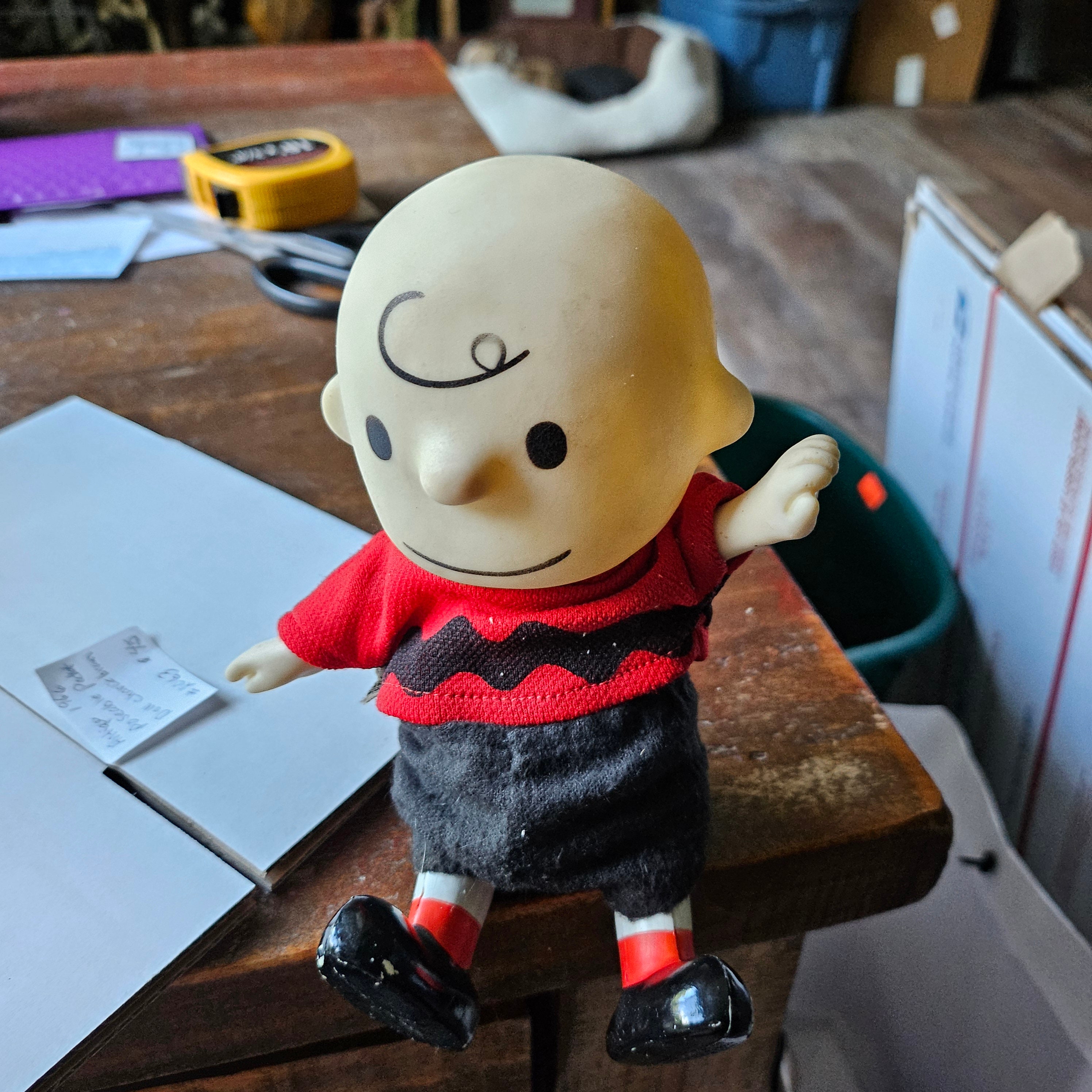 Antique 1966 Posable Pocket Doll Charlie Brown #2063 - Etsy