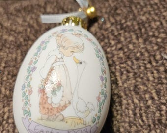 vintage 1993 precious moments easter egg ornament #2616-2621-2718-2720