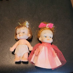 1980s set minuture dolls#866box4
