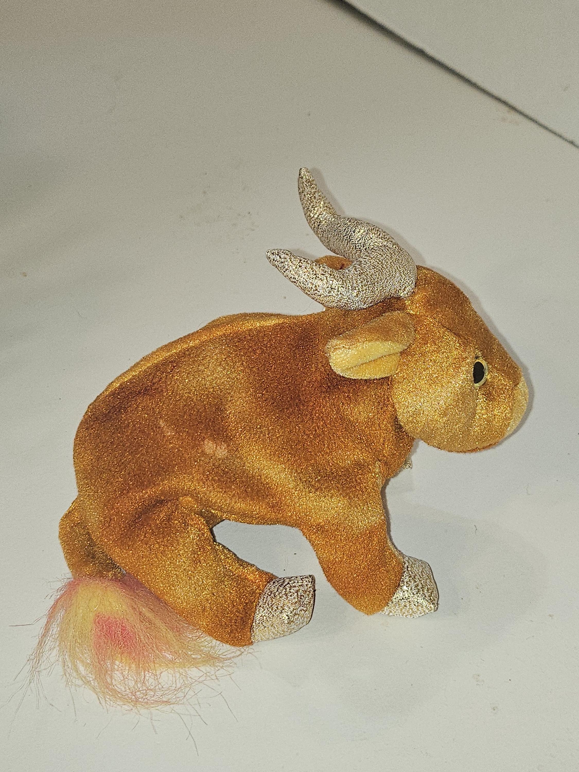 The TY Beanie Baby - THE OX Chinese Zodiac #12 - Etsy