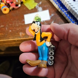 antique goofy with sign figure #2384 tote 1