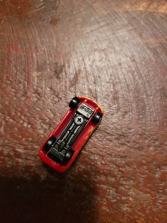 1990 S Mini Hot Rod Red With Yellow Flames #990box8 - Etsy