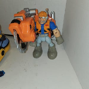 martelo pneumático vintage Fisher Price Rescue Heroes #2403 de 1998