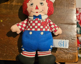 Antique 1980s raggedy andy applause doll 7'#box2