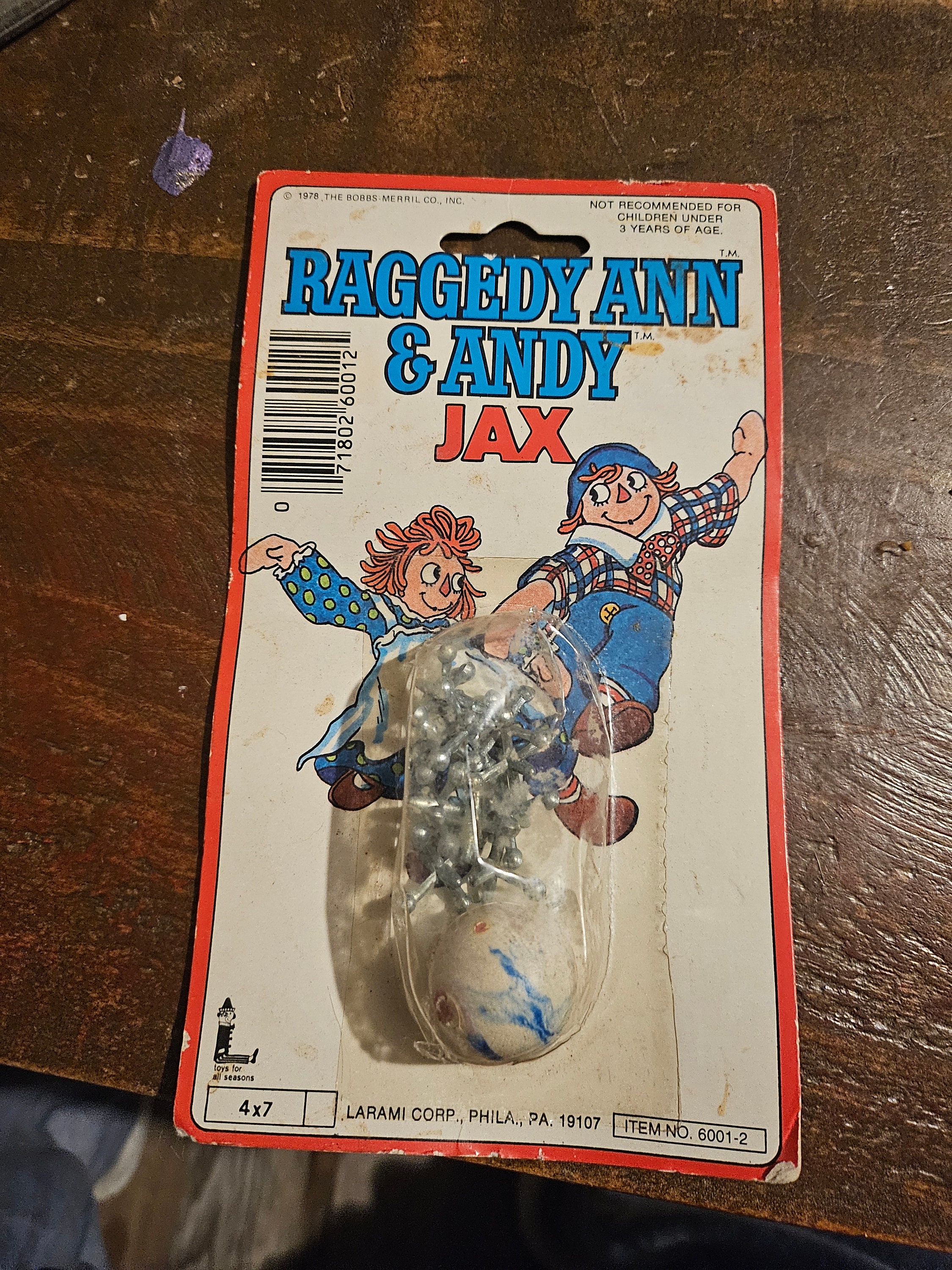 Antique 1978 Raggedy Ann and Andy Jax #1401 - Etsy