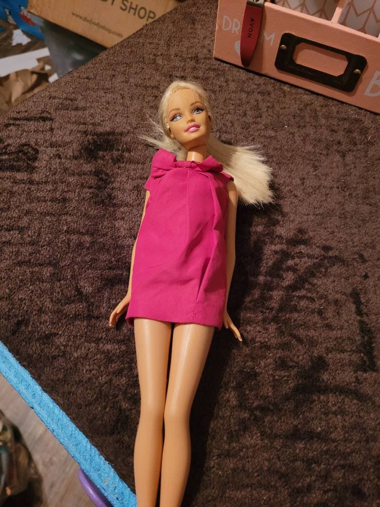 1999 Barbie Hot Pink Dress #841 Box4 - Etsy 1999 Barbie Hot Pink Dress #841 Box4 - Etsy