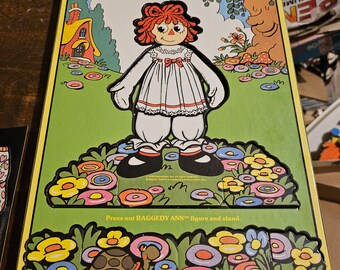 Antique 1988 Raggedy Ann Colorforms Dress up Kit #1530 - Etsy