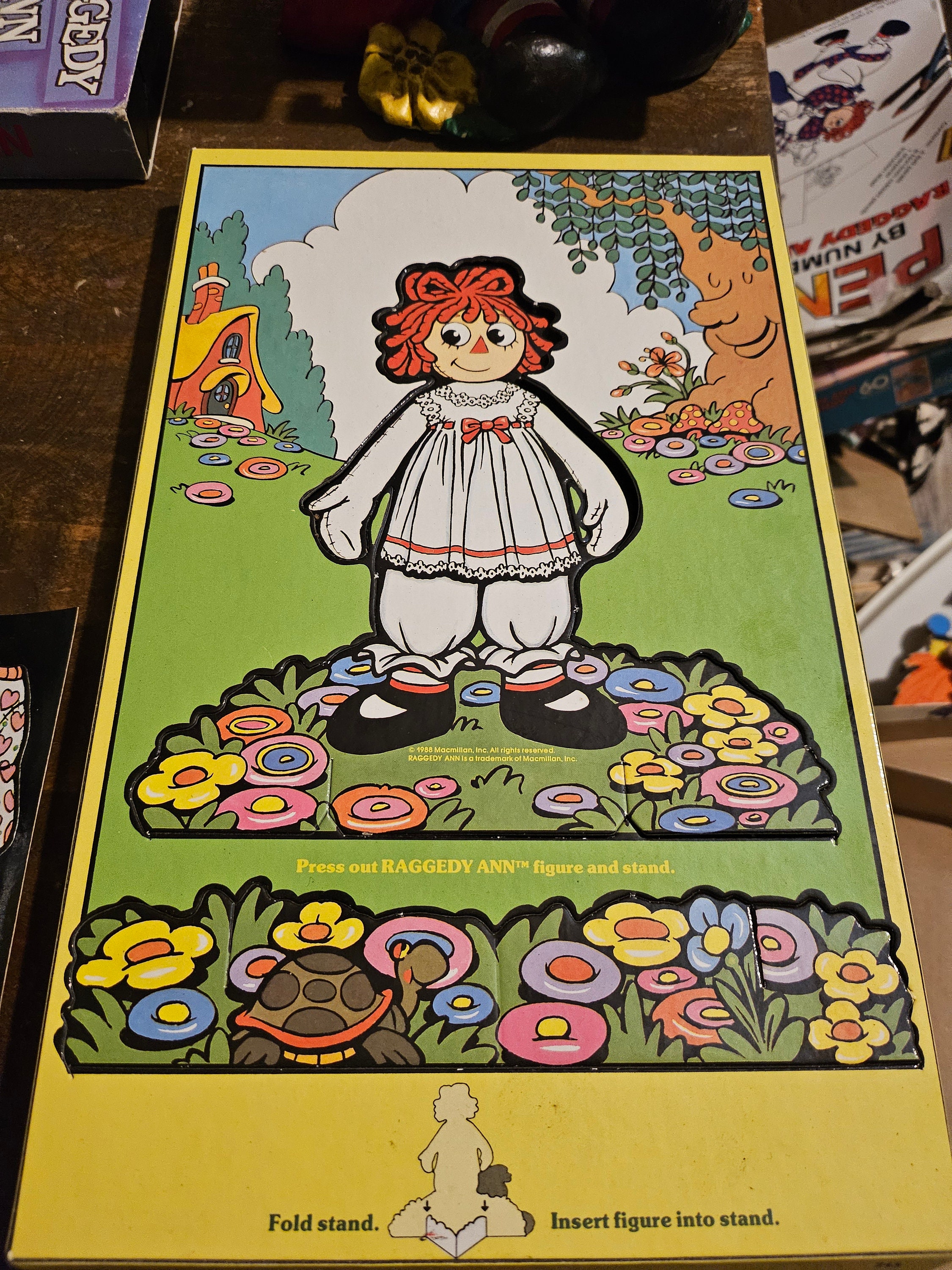 Antique 1988 Raggedy Ann Colorforms Dress up Kit #1530 - Etsy