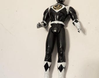ヴィンテージ 1995 ブラック マイティ・モーフィン パワーレンジャー フィギュア #2835