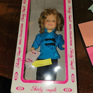Antiguo polizón de muñeca Shirley Temple de 1982#230
